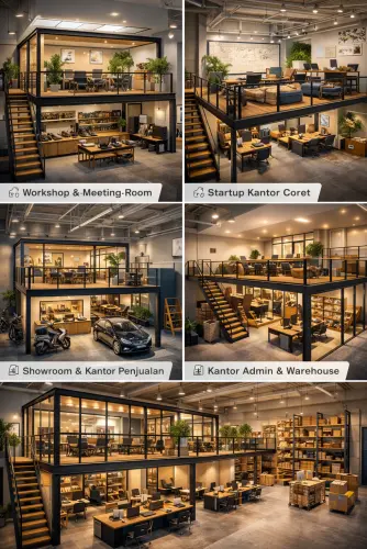 Mezzanine Ruang Kantor di Kelapa Gading